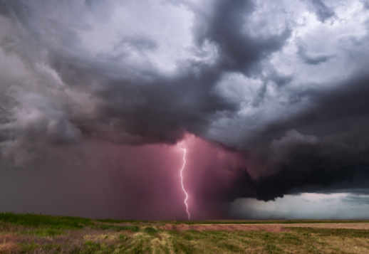 Ein Gewitter zieht herauf!